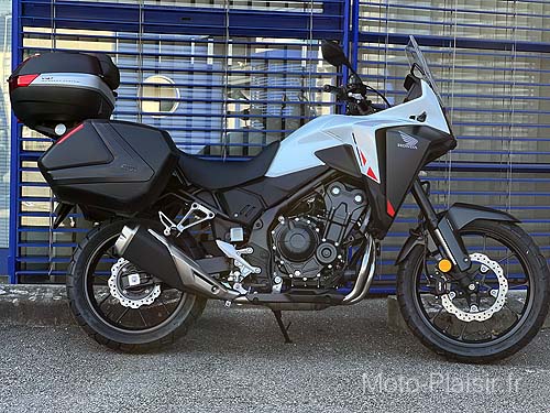 Honda NX500 Motorradvermietung Frankreich
